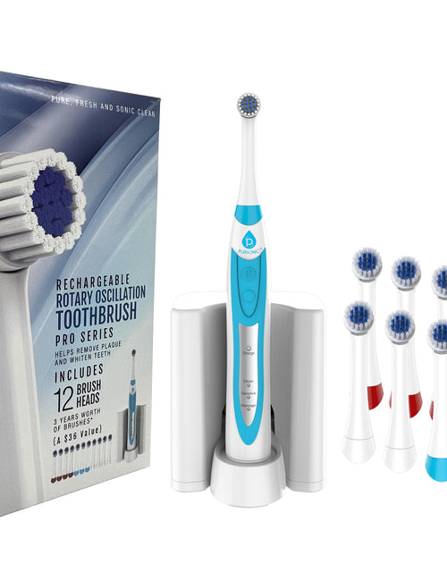 Load image into Gallery viewer, Rechargeable Rotary Oscillation Toothbrush Pro Series by Pursonic
