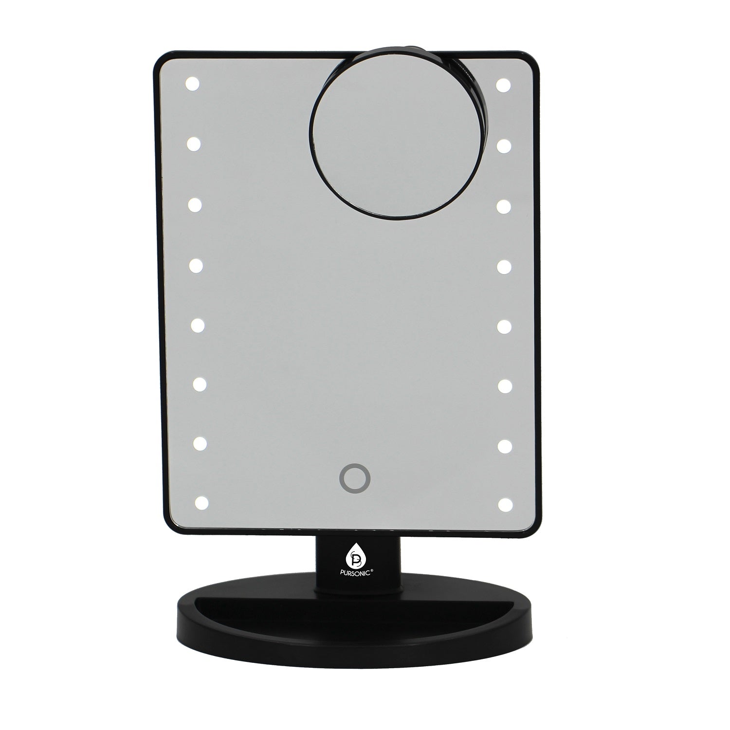 LED Lighted Vanity Makeup Mirror by Pursonic