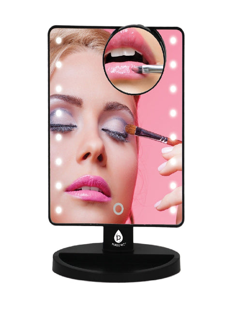 Load image into Gallery viewer, LED Lighted Vanity Makeup Mirror by Pursonic
