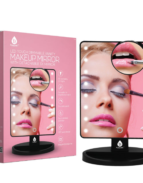 Load image into Gallery viewer, LED Lighted Vanity Makeup Mirror by Pursonic
