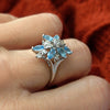 Aquamarine/White Gold
