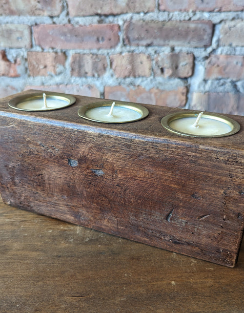 Load image into Gallery viewer, Sugar Mold 3 Hole &amp; Candle Set by Distinct Bath &amp; Body
