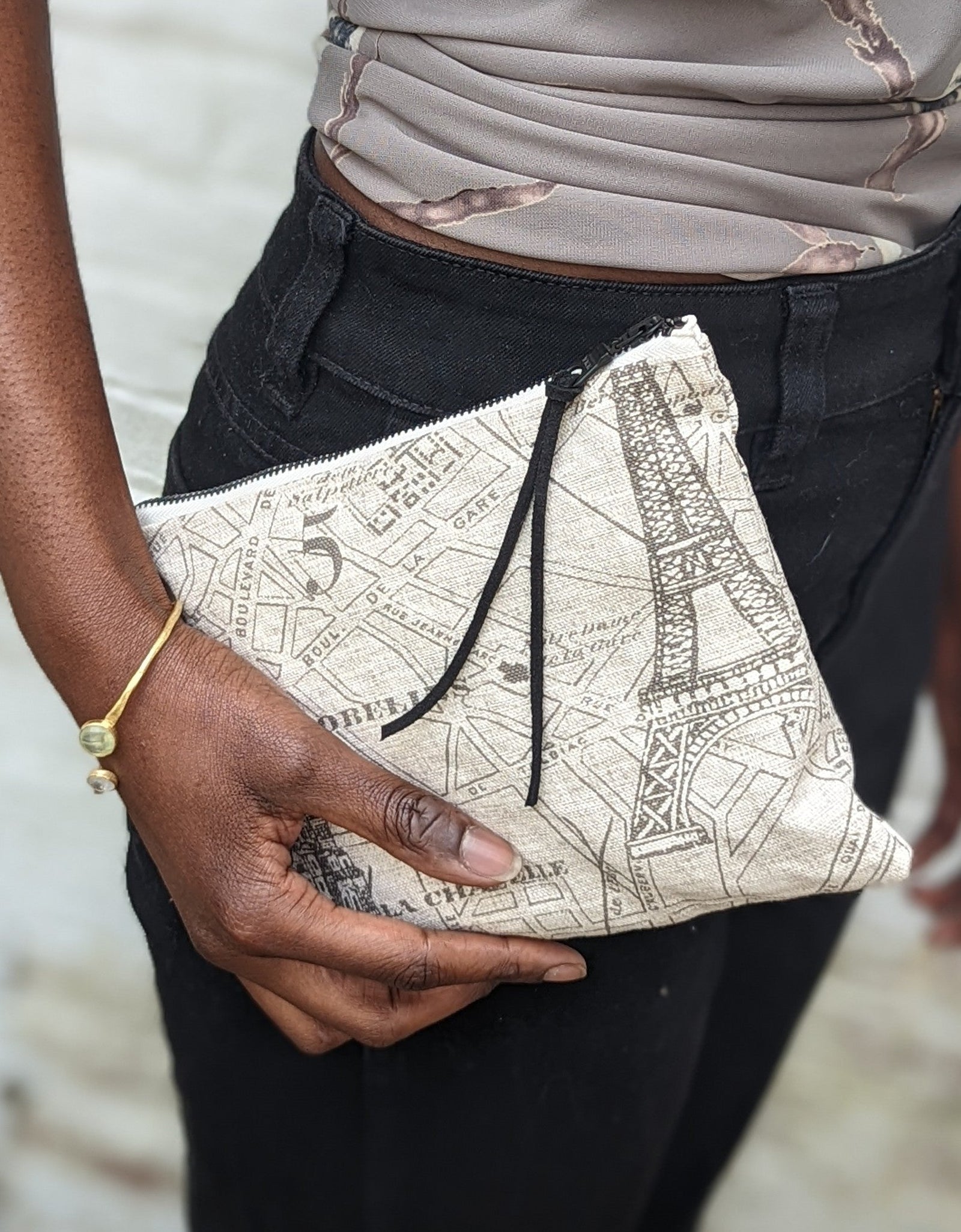 Paris Map Purse by Ash & Rose