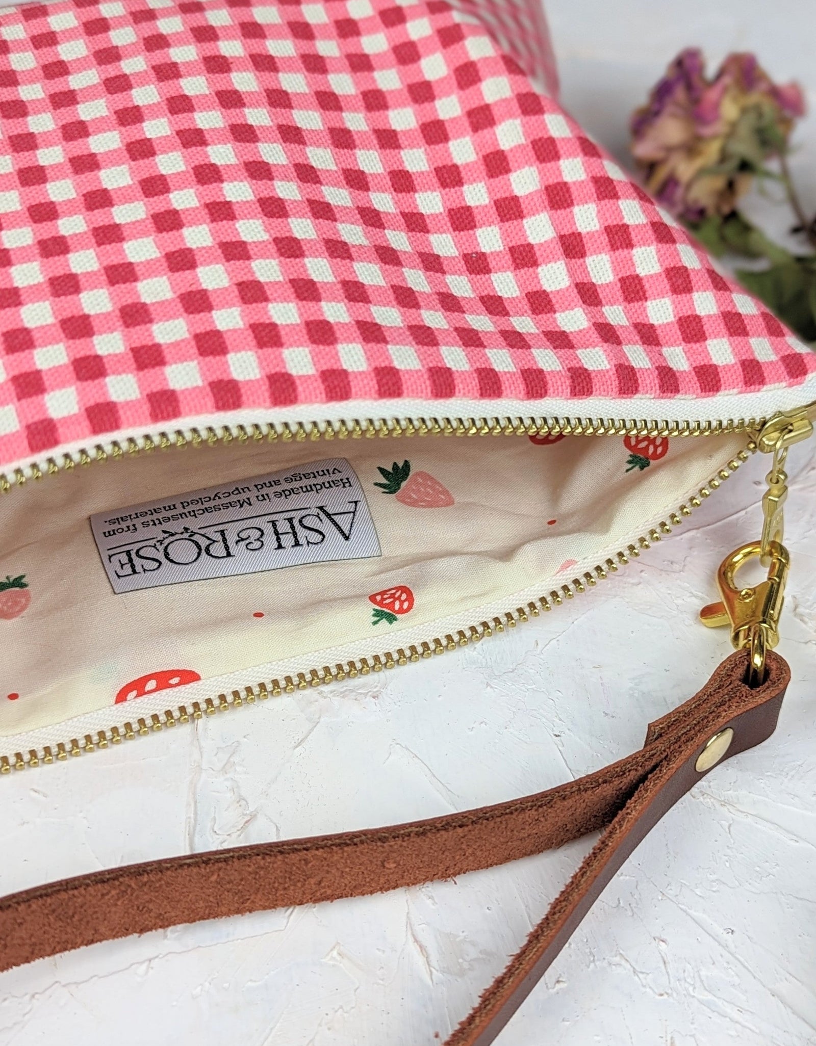 Summer Picnic Wristlet Purse - FINAL SALE by Ash & Rose