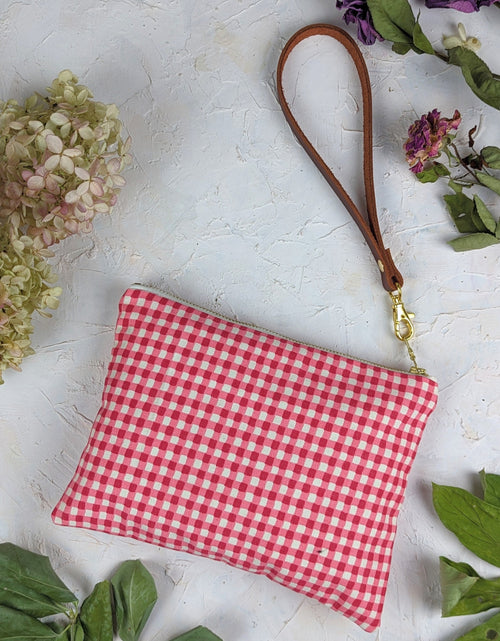 Load image into Gallery viewer, Summer Picnic Wristlet Purse - FINAL SALE by Ash &amp; Rose

