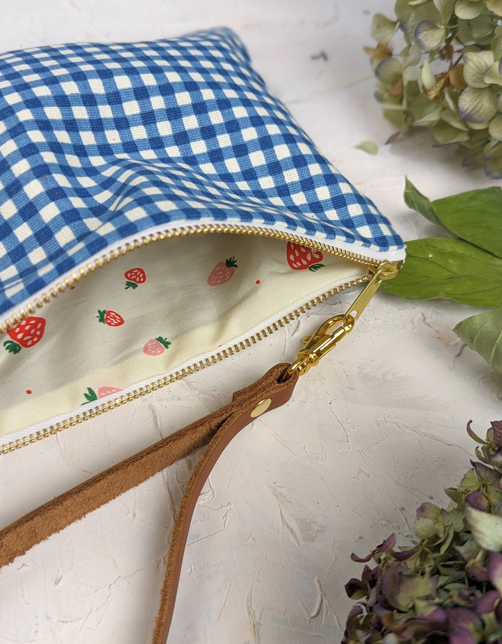 Summer Picnic Wristlet Purse - FINAL SALE by Ash & Rose