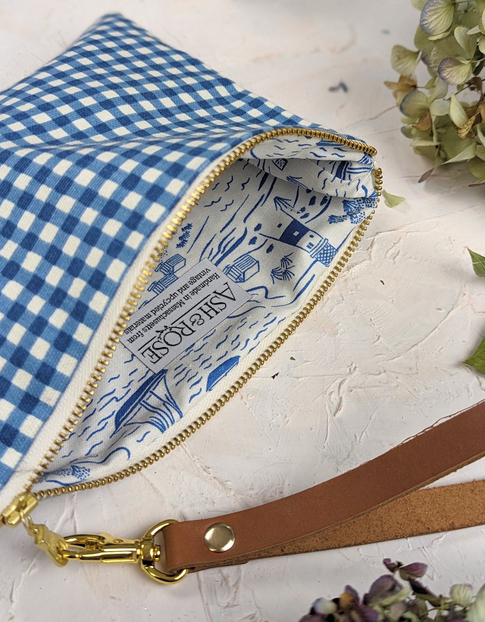 Summer Picnic Wristlet Purse - FINAL SALE by Ash & Rose