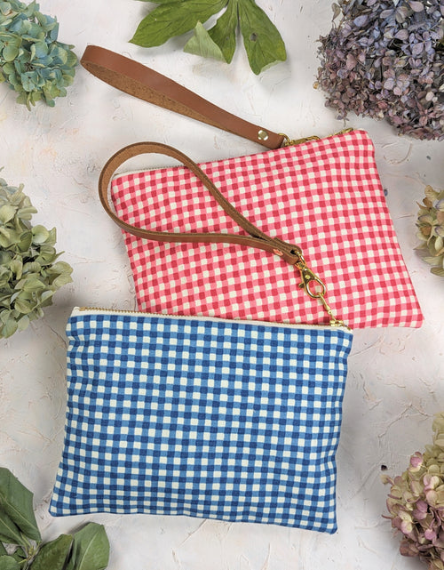 Load image into Gallery viewer, Summer Picnic Wristlet Purse - FINAL SALE by Ash &amp; Rose
