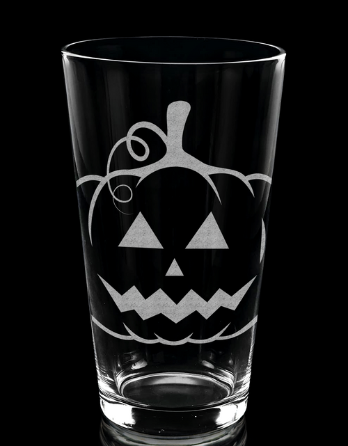 Load image into Gallery viewer, HALLOWEEN Pint Glasses by LumEngrave
