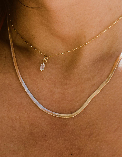 Load image into Gallery viewer, Herringbone Chain by Toasted Jewelry
