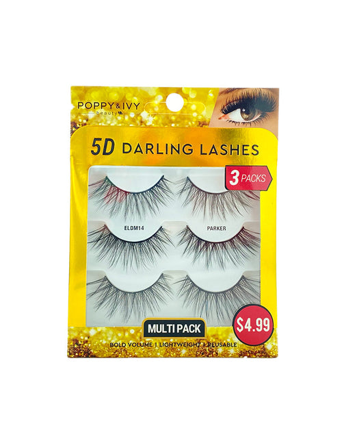 Load image into Gallery viewer, ABSOLUTE Poppy &amp; Ivy 5D Darling Lashes (3-Pack) - Parker
