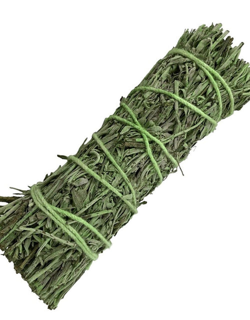 Load image into Gallery viewer, Natural Home fragrance Patchouli Sage Smudge bundles 3"-4" by OMSutra
