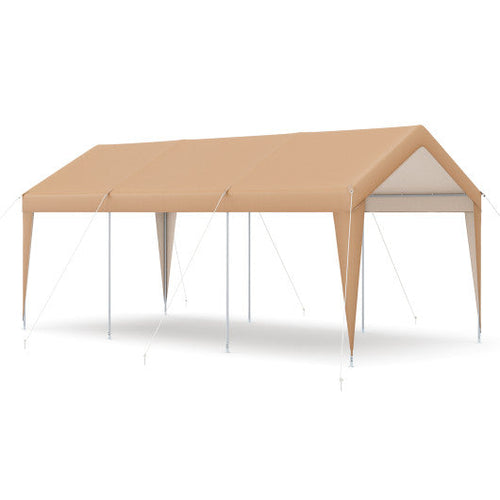 Load image into Gallery viewer, 10 x 20 Feet Patio Heavy Duty  All-Weather Carport-without Sidewall
