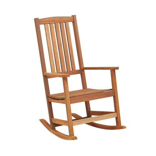 Load image into Gallery viewer, Patio Rocking Chair Ergonomic High-Back Outdoor Rocker with Smooth Rocking Base
