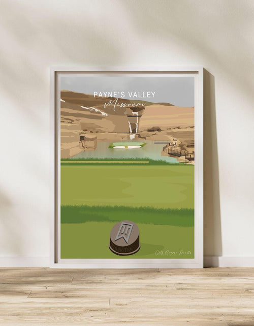 Load image into Gallery viewer, Payne's Valley Golf Course, Missouri - Signature Designs by Golf Course Prints
