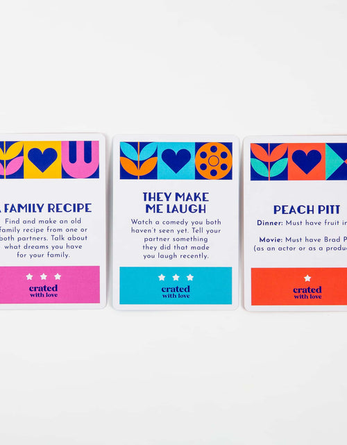 Load image into Gallery viewer, Mix It Up Date Night Generator: Dinner and a Movie Edition by Crated with Love
