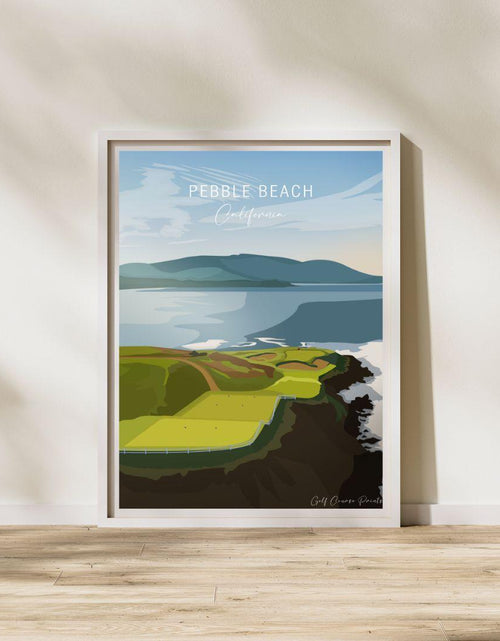Load image into Gallery viewer, Pebble Beach, California - Signature Designs by Golf Course Prints
