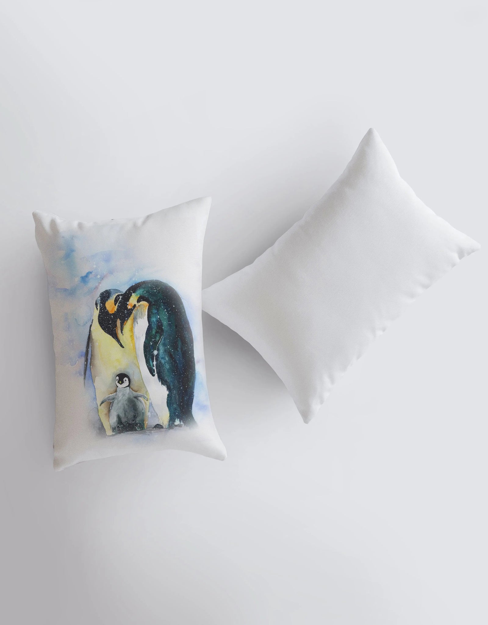 Penguin | 12x18 | Pillow Cover | Penguin Bird |  Bird Lover | Penguin Gift | Throw Pillow | Decor | Gift for her | Accent Pillow Covers by UniikPillows