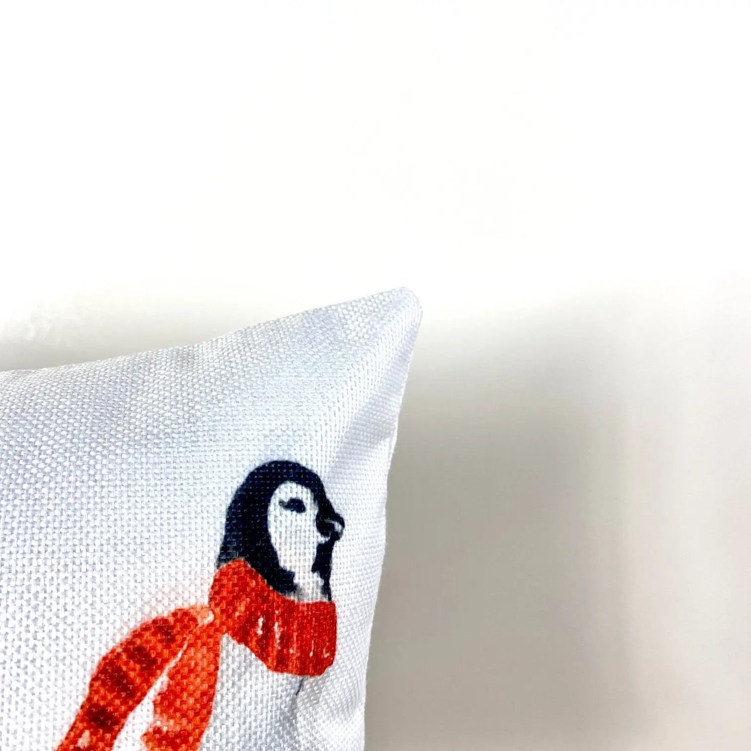 Penguin Merry Christmas | Home Decor | Throw Pillow | Room Decor | Home Decor | Bedroom Decor | Christmas Home Decor | Cute Home Decor by UniikPillows
