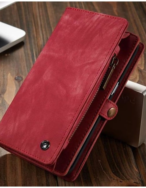 Load image into Gallery viewer, Luxury Leather Wallet with 11 Card Holders And Detachable Phone Case for Samsung Note 10 Plus A20 A50 A70 A80 S9 S8 Note 9 by Js House
