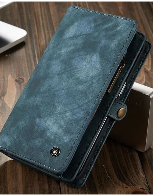 Load image into Gallery viewer, Luxury Leather Wallet with 11 Card Holders And Detachable Phone Case for Samsung Note 10 Plus A20 A50 A70 A80 S9 S8 Note 9 by Js House
