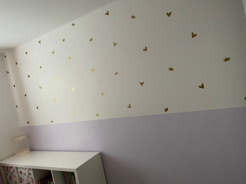 Load image into Gallery viewer, Assorted Shapes Wall Stickers Decal Bedroom Kids Nursery Dressing Room Home Decor Decal *Excludes Rose Gold &amp; Chromes &amp; Glitter Colours - ONE COLOUR/SHAPE PER A PACK by WinsterCreations™ Official Store
