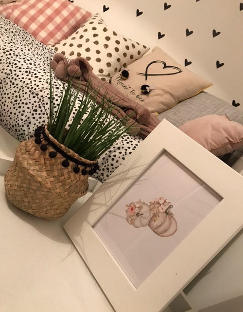 Load image into Gallery viewer, White Pumpkins Autumn Seasonal Wall Home Decor Print by WinsterCreations™ Official Store
