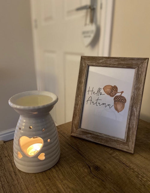 Load image into Gallery viewer, Hello Autumn Acorn Autumn Seasonal Wall Home Decor Print by WinsterCreations™ Official Store
