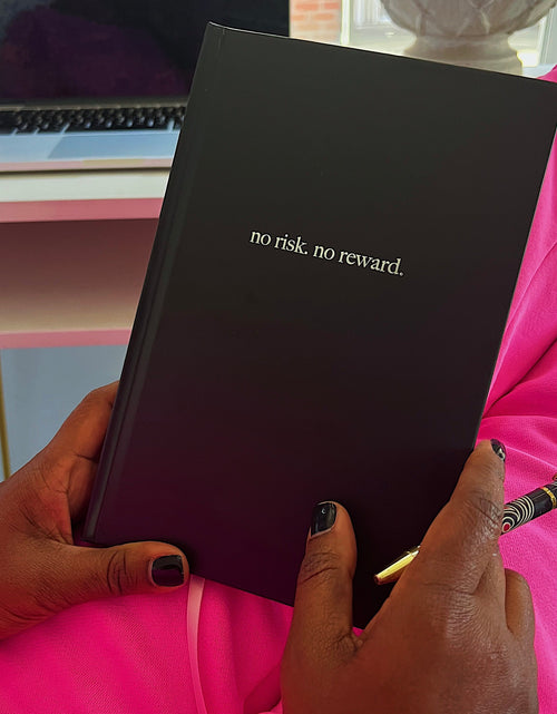 Load image into Gallery viewer, No Risk No Reward :: Hardbound Journal by Effie's Paper

