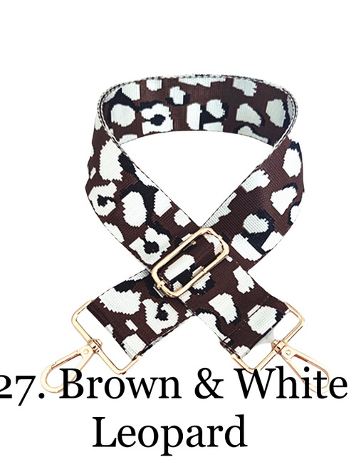 Load image into Gallery viewer, The James | Clear with Brown Trim Sling Bag - Pick Your Strap by Babs+Birdie
