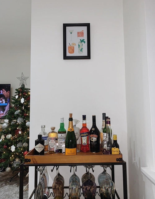 Load image into Gallery viewer, 4 Cocktails Drink Alcohol Wall Decor Print by WinsterCreations™ Official Store
