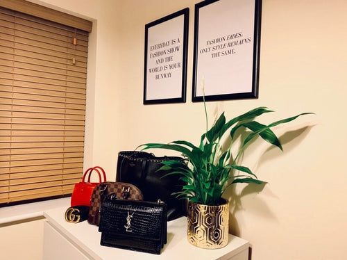 Load image into Gallery viewer, Every Day Is A Fashion Show And The World Is Your Runway Dressing Room Simple Wall Home Decor Print by WinsterCreations™ Official Store
