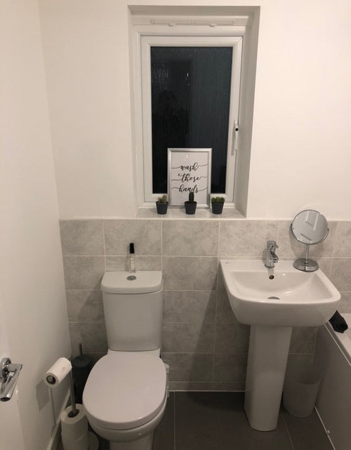 Load image into Gallery viewer, Wash Those Hands Bathroom Wall Decor Print by WinsterCreations™ Official Store
