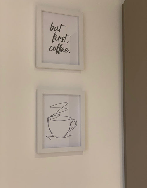Load image into Gallery viewer, But First Coffee New Kitchen Simple Wall Decor Print by WinsterCreations™ Official Store

