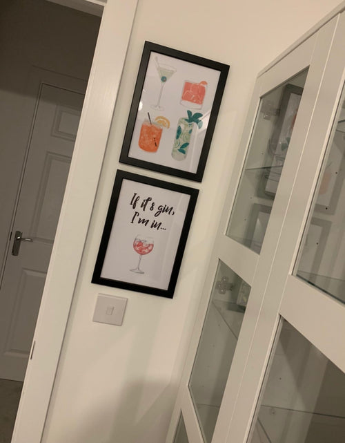 Load image into Gallery viewer, 4 Cocktails Drink Alcohol Wall Decor Print by WinsterCreations™ Official Store

