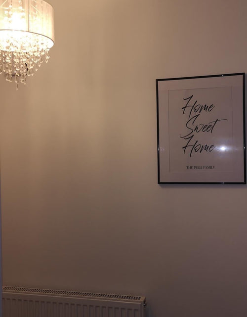 Load image into Gallery viewer, Personalised Home Sweet Home Surname Simple Home Wall Decor Print by WinsterCreations™ Official Store
