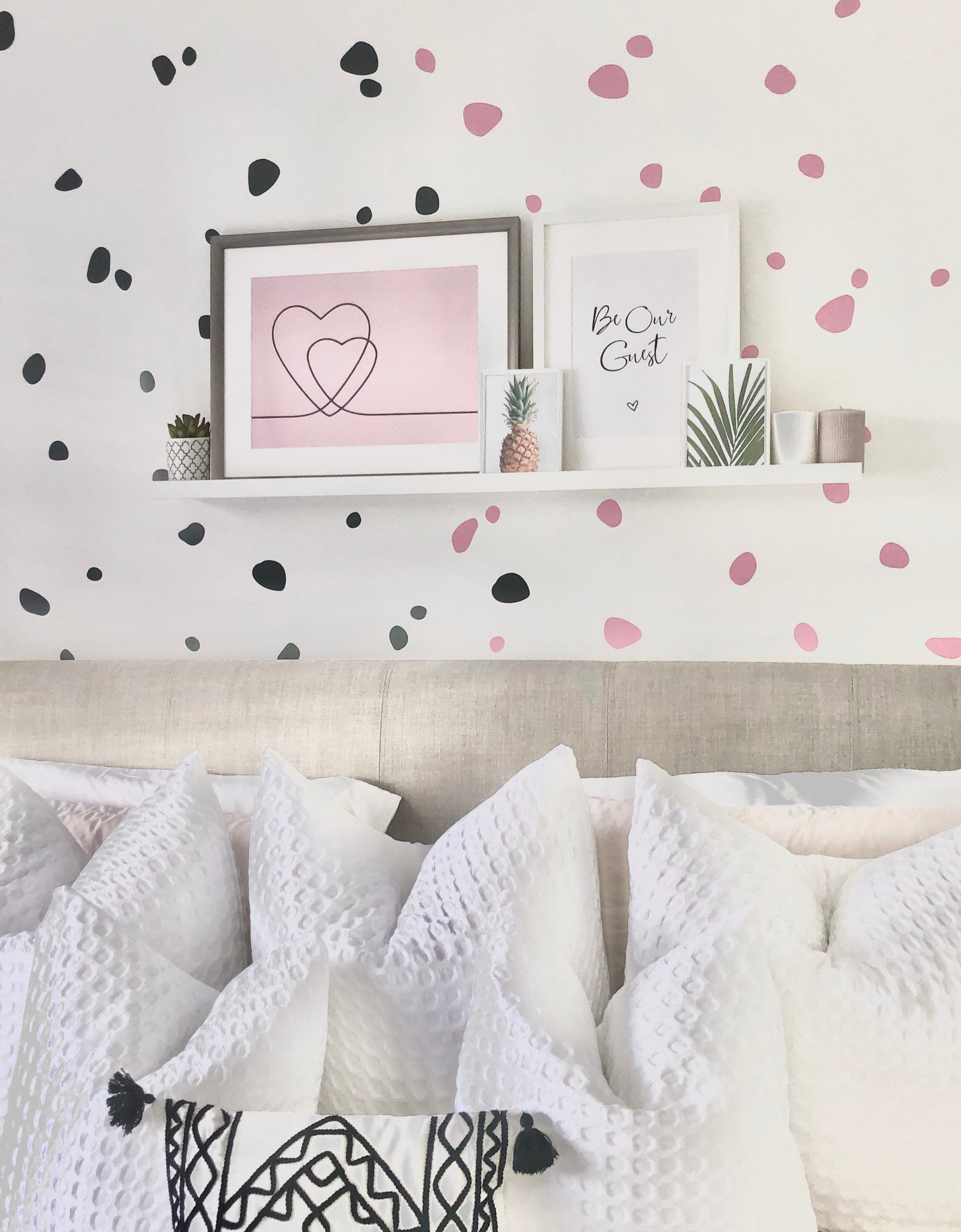 Assorted Shapes Wall Stickers Decal Bedroom Kids Nursery Dressing Room Home Decor Decal *Excludes Rose Gold & Chromes & Glitter Colours - ONE COLOUR/SHAPE PER A PACK by WinsterCreations™ Official Store