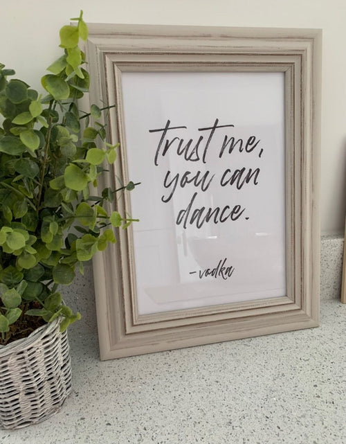 Load image into Gallery viewer, Trust Me You Can Dance Vodka Alcohol Kitchen Wall Decor Print by WinsterCreations™ Official Store
