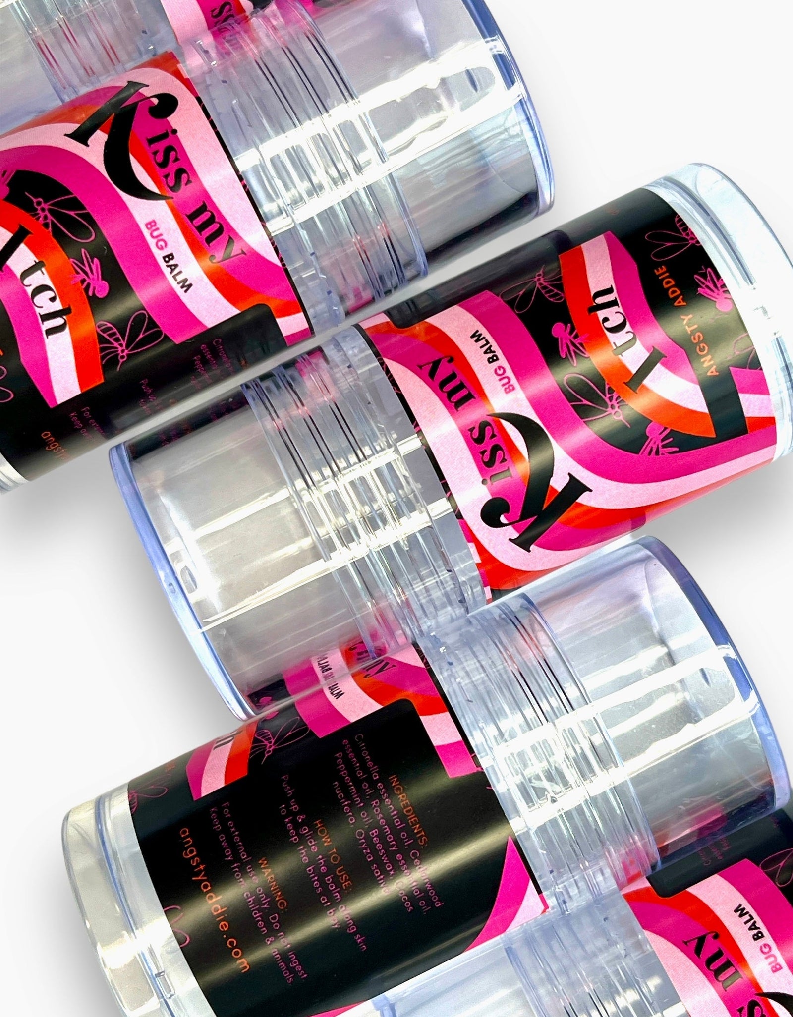 Kiss My Itch all-natural bug repellent balm by Angsty Addie