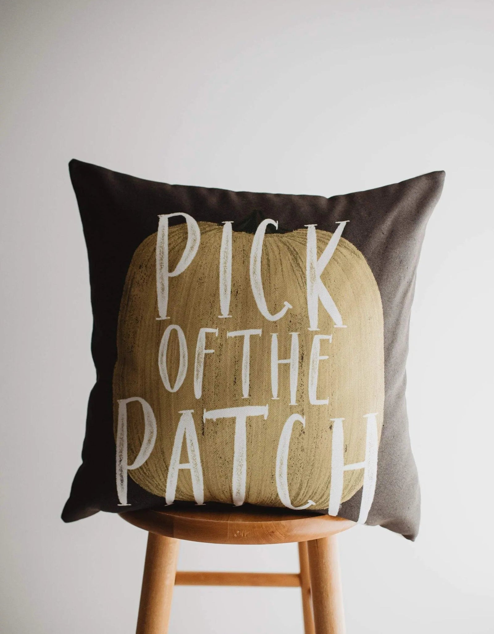 Pick of the Patch Pumpkin Pillow Cover |  Fall decor | Farmhouse Pillows | Country Decor | Fall Throw Pillows | Cute Throw Pillows | Gift by UniikPillows