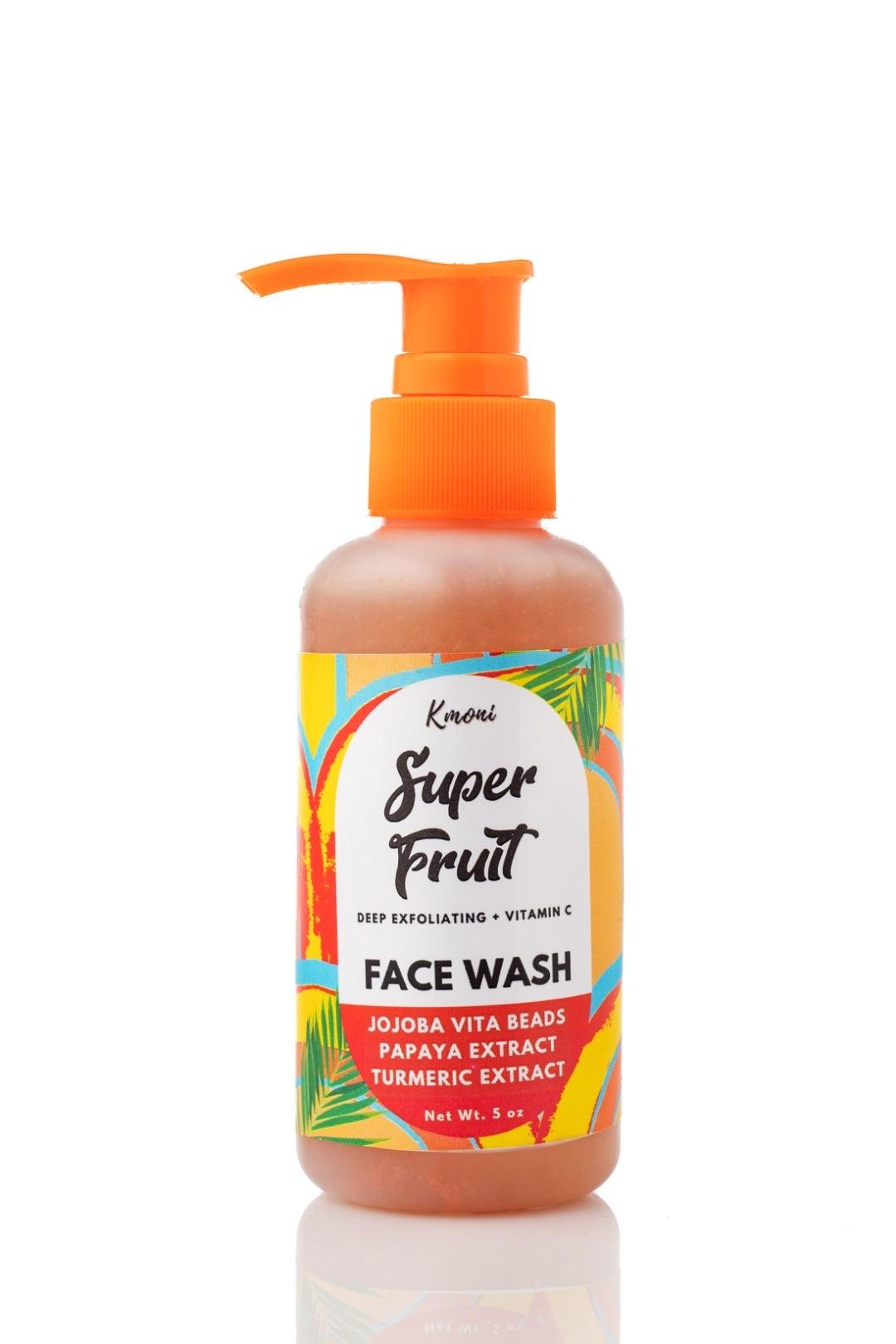 Superfruit Deep Exfoliating Face Wash by Kmoni Cosmetics