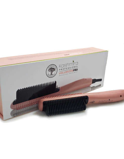 Load image into Gallery viewer, Volumizer Pro Ionic Ceramic Comb Plated Heated Brush - Rose Gold

