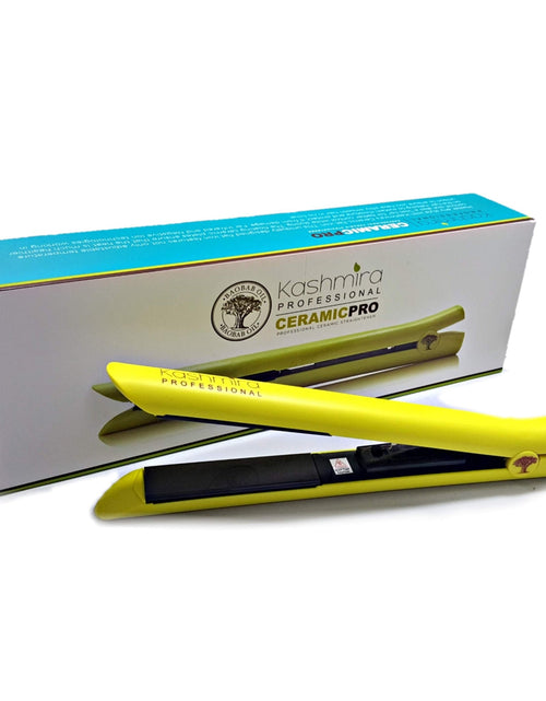 Load image into Gallery viewer, Ceramic Pro 1" Infrared &amp; Ionic Technology Flat Iron - Yellow
