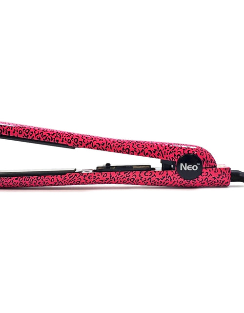 Load image into Gallery viewer, SpectrumPro 1" Ceramic Ionic Technology Single Pass Flat Iron - Hot Pink Leopard
