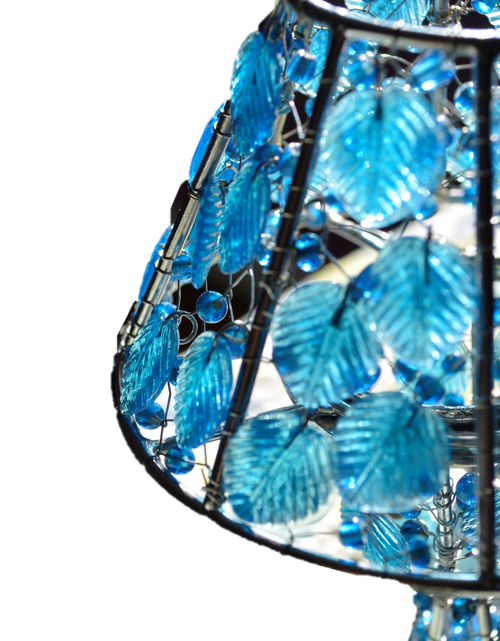 Load image into Gallery viewer, Handmade colored glass Tea Light candle holder by OMSutra
