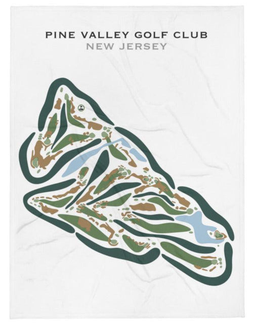 Load image into Gallery viewer, Pine Valley Golf Club, New Jersey - Printed Golf Courses by Golf Course Prints
