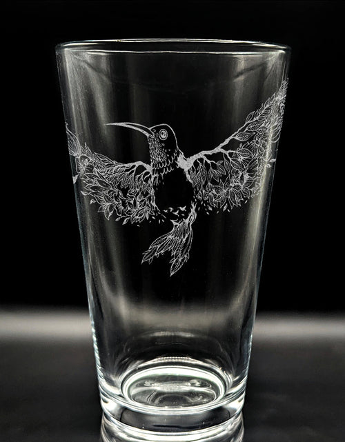 Load image into Gallery viewer, DOUBLE EXPOSURE ANIMALS Pint Glasses by LumEngrave

