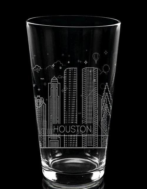 Load image into Gallery viewer, CITY SKYLINES Pint Glasses by LumEngrave
