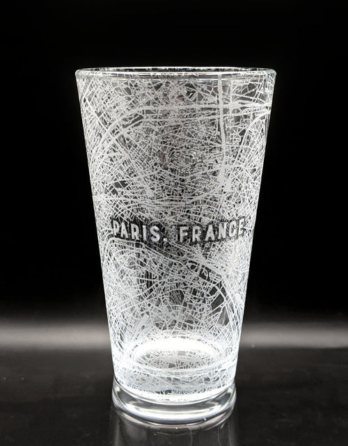 Load image into Gallery viewer, CITY STREET MAP Pint Glasses by LumEngrave
