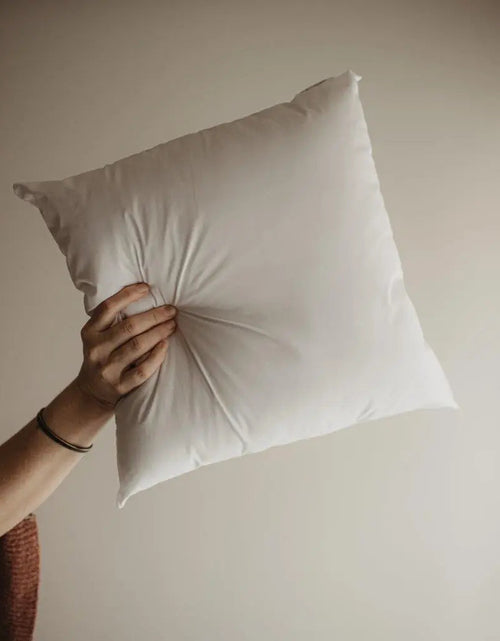 Load image into Gallery viewer, Plain White Cotton Pillow Cover | 8x8 10x10 12x12 14x14 16x16 18x18 20x20 22x22 24x24 Size by UniikPillows
